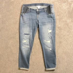 Maternity denim